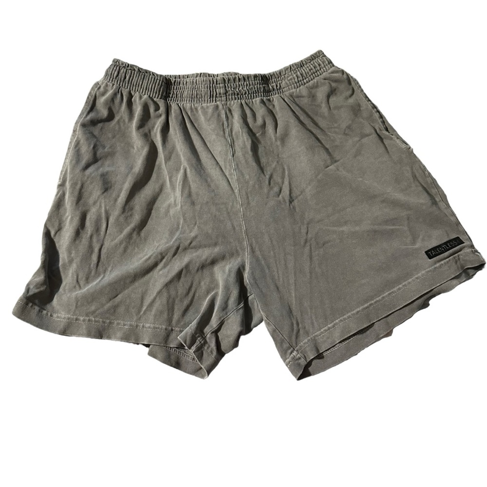 Talentless men's size medium grey jersey shorts